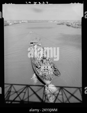 AG-164 USNS Kingsport , navi, Navali, Barche, Storia Navale, Navy Foto Stock