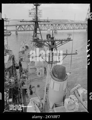 DD-945 Hull , navi, Navali, Barche, Storia Navale, Navy Foto Stock
