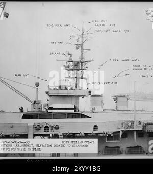 CVL-24 legno di Beeleau , navi, navi navali, barche, storia navale, Navy Foto Stock