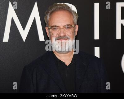 01 dicembre 2022 - Los Angeles, California - Sam Mendes. Los Angeles prima di ''Empire of Light'' al Samuel Goldwyn Theater. (Credit Image: © Billy Bennight/AdMedia via ZUMA Press Wire) Foto Stock