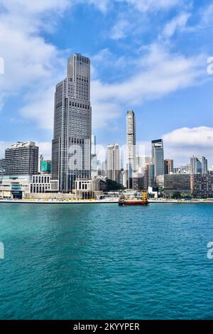Hong Kong Harbour View Foto Stock