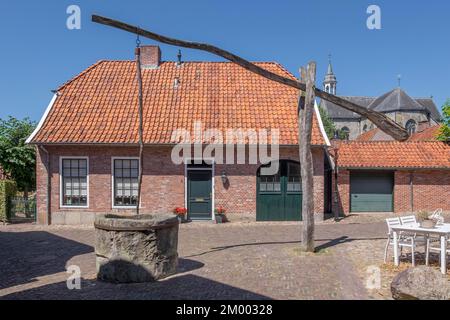 Città vecchia di Ootmarsum, Dinkelland, Twente, Overijssel, Paesi Bassi Foto Stock