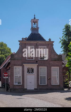 Drostoes, sede del Drosten, Città Vecchia Ootmarsum, Dinkelland, Twente, Overijssel, Paesi Bassi Foto Stock