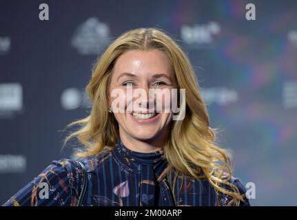 Andrea GERHARD, attrice, presentazione del German Sustainability Award il 2nd dicembre 2022 a Duesseldorf/Germania. Foto Stock