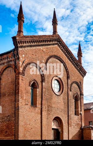 Ex chiesa di San Romano oggi Museo del Duomo, Ferrara, Italia Foto Stock