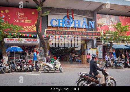 CHO Han mercato Hanoi Vietnam Foto Stock