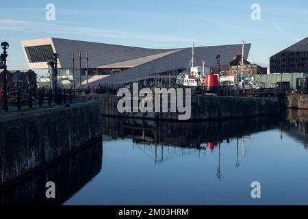Il Museo di Liverpool nel Royal Albert Dock, Liverpool Docks UK Foto Stock