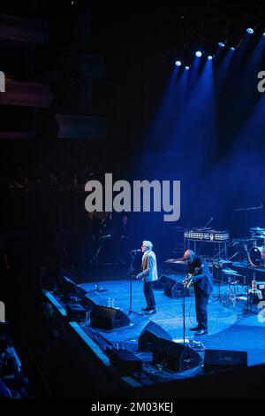 L'OMS una serata che celebra Sir Peter Blake alla Royal festival Hall per il suo 90th compleanno un tributo e celebrazione organizzata da Paul Weller. Foto Stock