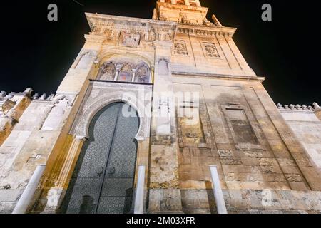 Torre del minicellaretto convertito della moschea Cattedrale di Cordova, Andalusia, Spagna Foto Stock