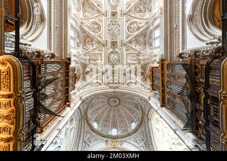 Cordoba, Spagna - 28 novembre 2021: Moschea della Cattedrale di Cordoba, Spagna. La Grande Moschea di Cordoba è una delle strutture più antiche ancora in piedi dal Foto Stock