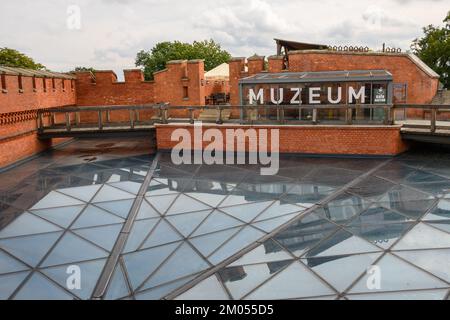 Cracovia, Polonia - 16 settembre 2022: Museo di Kosciuszko e tumulo di Kosciuszko, un monumento storico a Cracovia Foto Stock