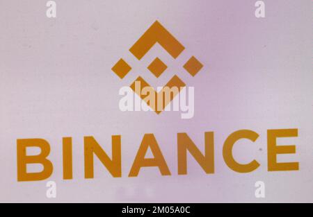 Logo/ Marchenname/ marchio: Binance, Berlin (nur fuer redaktionelle Verwendung. Keine Werbung. Referenzdatenbank: http://www.360-berlin.de. © Jens Foto Stock