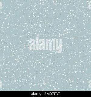 Sfondo geometrico senza giunture. Trama astratta. Motivo con macchie e schizzi di inchiostro bianco Foto Stock