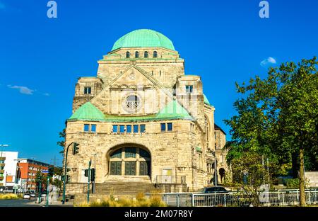 La Vecchia Sinagoga di Essen - Renania Settentrionale-Vestfalia, Germania Foto Stock