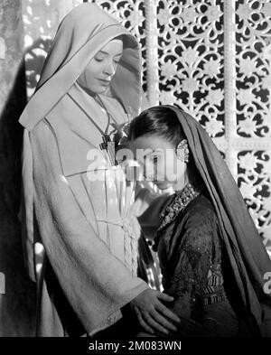 JEAN SIMMONS e DEBORAH KERR in NERO NARCISO (1947), diretto da EMERIC PRESSBURGER. Credit: GLI ARCIERI / Album Foto Stock