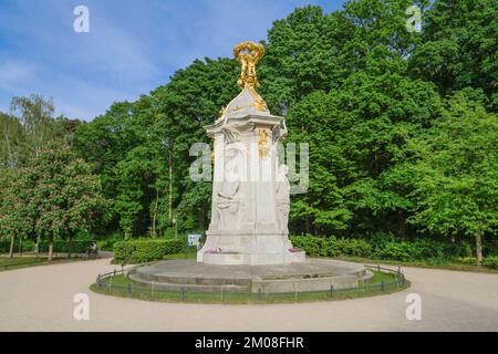 Beethoven-Haydn-Mozart-Denkmal, Tiergarten di Berlino, Deutschland Foto Stock