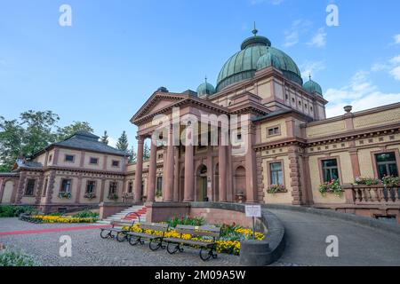 Kaiser-Wilhelms-Bad, Kurpark, Bad Homburg, Hessen, Deutschland Foto Stock