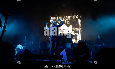 Glasgow, Scozia, Regno Unito. 04th Dec, 2022. James Graham del Twilight triste spettacolo all'OVO Hydro di Glasgow il 4th dicembre 2022 Credit: Glasgow Green at Winter Time/Alamy Live News Foto Stock