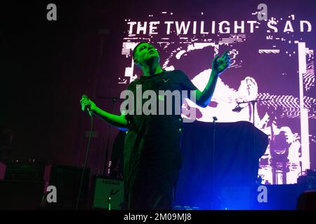 Glasgow, Scozia, Regno Unito. 04th Dec, 2022. James Graham del Twilight triste spettacolo all'OVO Hydro di Glasgow il 4th dicembre 2022 Credit: Glasgow Green at Winter Time/Alamy Live News Foto Stock