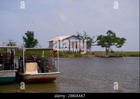 Ufficio dell'Amministratore (Lisa P. Jackson) - Cocodrie, Louisiana e riunione sulle catastrofi petrolifere a Dulac, Louisiana (BP Oil Spill) - foto USEPA di Eric Vance , Environmental Protection Agency Foto Stock