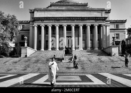 Biblioteca bassa di McKim, Mead and White, alla Columbia University, New York City, USA Foto Stock