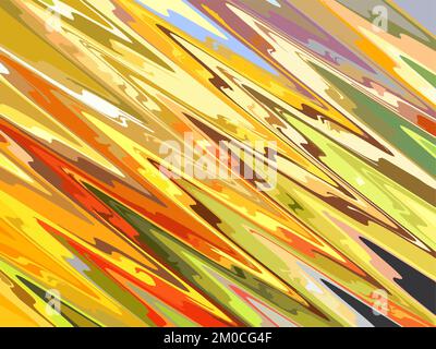 Sfondo a righe vibranti per prodotti tessili. Splash diagonali multicolore per concetti aziendali, scrapbooking, soluzioni per interni Foto Stock