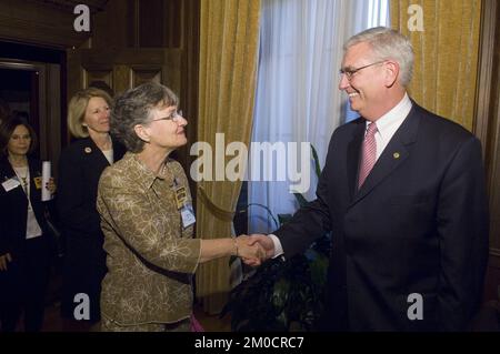 Ufficio dell'Amministratore (Stephen L. Johnson) - Washington International Club , Agenzia per la protezione ambientale Foto Stock