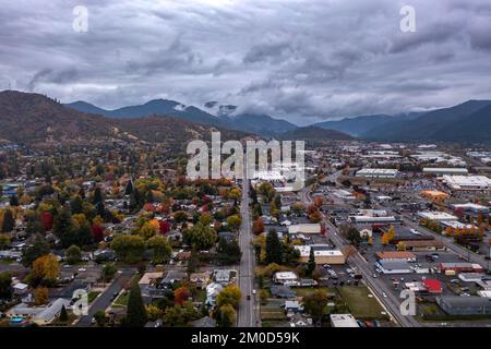 Grants Pass, Oregon. Città dell'Oregon meridionale. Foto Stock