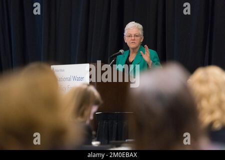 Ufficio dell'Amministratore - Forum Nazionale della Politica delle acque, Fly-in, ed Expo , Agenzia per la protezione ambientale Foto Stock