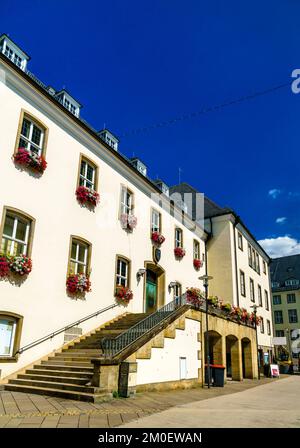 Municipio di Siegen in Renania settentrionale-Vestfalia, Germania Foto Stock