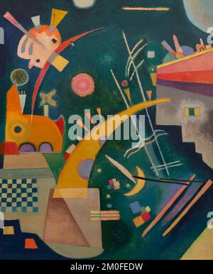 Horn-Shape, Wassily Kandinsky, 1924, Berlin Neue Nationalgalerie, Berlino, Germania, Europa Foto Stock