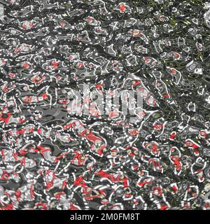 La texture del mercurio liquido o acqua, forme di fluido Foto stock - Alamy