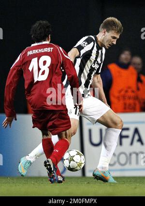 Nicklas Bendtner, Juventus. Foto Stock