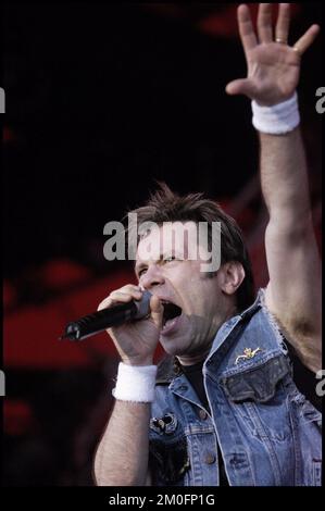 Bruce Iron Maiden al Roskilde Festival 2003. Foto Stock