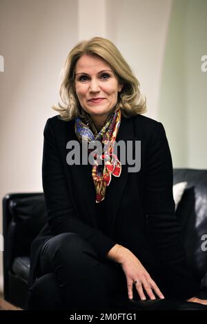 L'ex primo ministro della Danimarca Helle Thorning-Schmidt Foto Stock