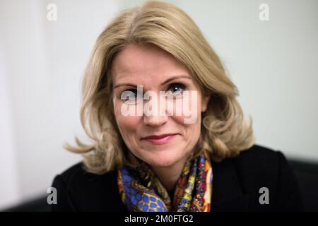 L'ex primo ministro della Danimarca Helle Thorning-Schmidt Foto Stock