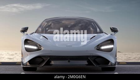 McLaren 765LT: Svelato il nuovo modello Spider Foto Stock