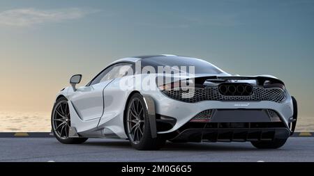 McLaren 765LT: Svelato il nuovo modello Spider Foto Stock