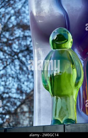 Jelly bebè di Marble Arch dell'artista italiano Mauro Perucchetti Foto Stock