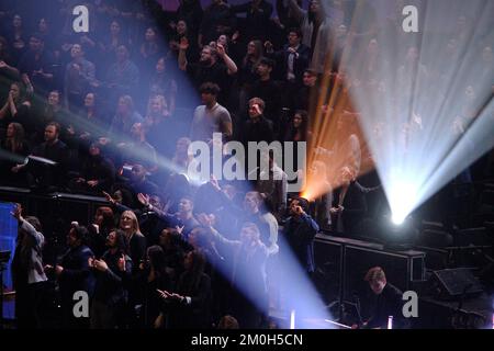 Il culto presso Thomas Road Baptist Church di Lynchburg, VA, Stati Uniti d'America Foto Stock