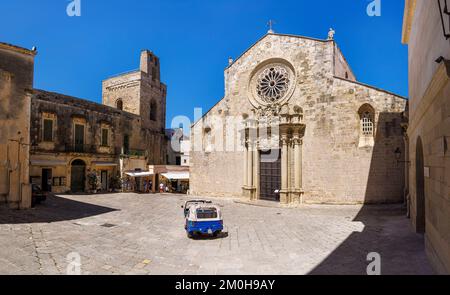 Italia, Puglia, Otranto, Cattedrale di Santa Maria Annunziata Foto Stock