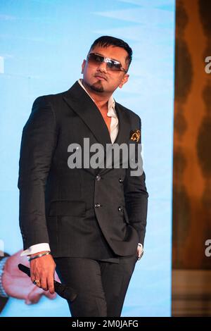 Nuova Delhi, India. 06th Dec, 2022. YO Yo Honey Singh un produttore musicale, rapper, cantante-cantautore visto durante Toddy App (Toddy App è vita notturna e Party App) lancio evento a Delhi. Credit: SOPA Images Limited/Alamy Live News Foto Stock