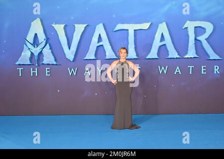 Londra, Regno Unito - 6th dicembre 2022 Kate Winslet ad Avatar, la prima mondiale del Way of Water a Odeon Luxe Leicester Square e Odeon Luxe West End a Leicester Square, Londra. Credit: Nils Jorgensen/Alamy Live News Foto Stock