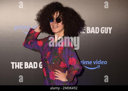 Roma, Italia. 06th Dec, 2022. Lilith Primavera partecipa al tappeto blu del film prime Video "The Bad Guy" al Cinema Barberini. Credit: SOPA Images Limited/Alamy Live News Foto Stock