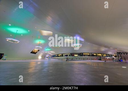 Centro Nazionale di Kaohsiung per le Arti dello spettacolo situato nel Parco Metropolitano di Weiwuying a Kaohsiung Taiwan Foto Stock