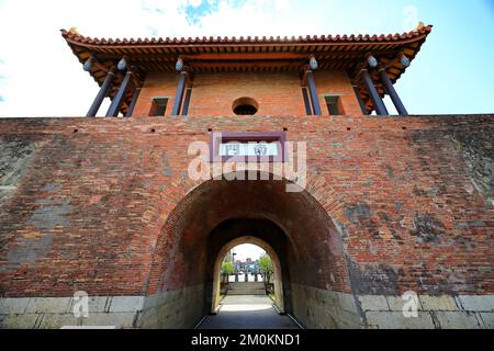 Hengchun South Gate costruito nella dinastia Ching situato a Hengchun Taiwan. Foto Stock