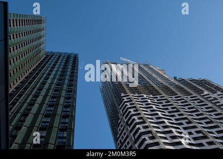 Rigenerazione centrale Croydon nel mese di dicembre Foto Stock