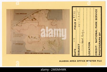 Bering Land Bridge. Alaska Task Force fotografie Foto Stock