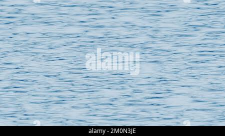 Onde lentamente fluttuanti su un'acqua di colore morbido su sfondo astratto con rendering 3D per concetti di onda, mare e acqua Foto Stock