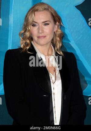 04 dicembre 2022 - Londra, Inghilterra, Regno Unito - Kate Winslet partecipazione Avatar: The Way of Water Photocall, Corinthia Hotel, Londra Foto Stock